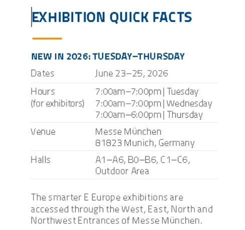 Jiangyin Jianbang Aluminium Co., Ltd. akan mempamerkan di Pameran Tenaga Pintar 2026 di Munich, Jerman.
